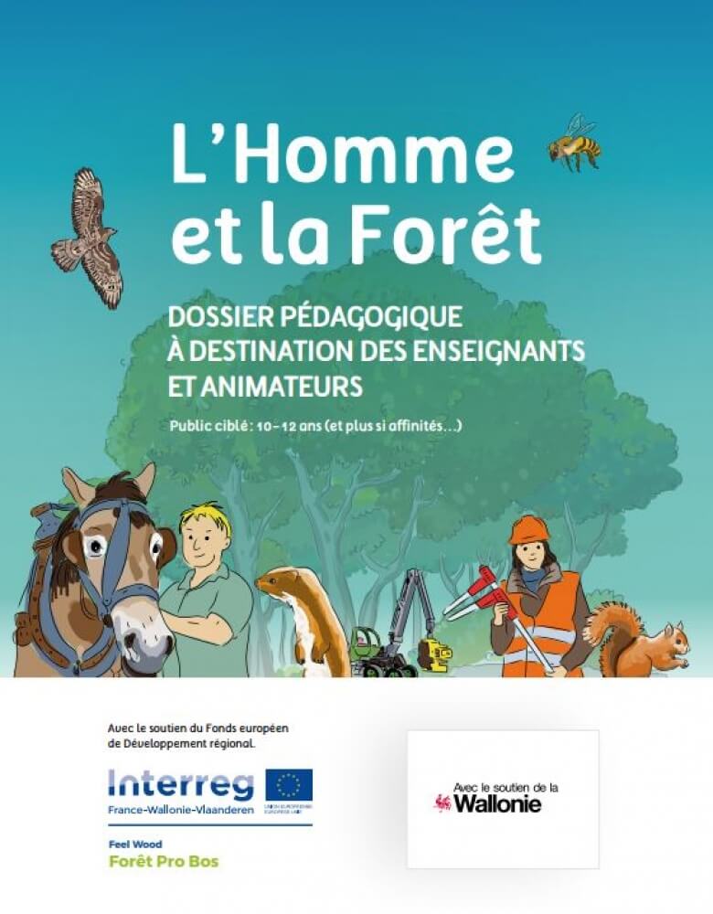homme et foret
